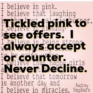 Always open to offers!